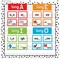 Teacher Created Resources Black Painted Dots on White 7 Pocket Chart, 28in. x 28in. TCR20103 - alternate 3